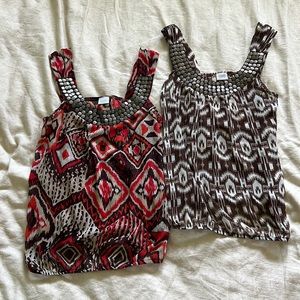 2/$20 sheer summer tank tops